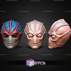 Basic STL Collection Resident Alien Mask