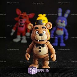 Basic STL Files Flexi Five Night Freddy