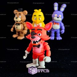 Basic STL Files Flexi Five Night Freddy