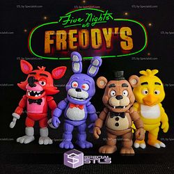 Basic STL Files Flexi Five Night Freddy