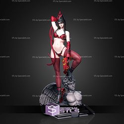 Bayonetta on Archangel Base NSFW 3D Printer Files