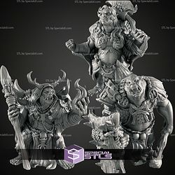 Beast and Baddies Volume 2 Campaign STL Miniatures