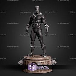 Black Panther Musemum Pose STL Files