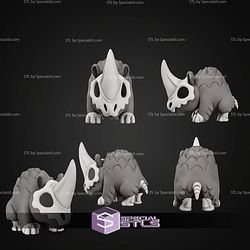Boney Siberian Unicorn STL Files