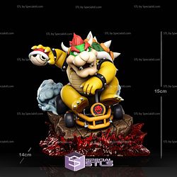 Bowser Mario Kart 150mm STL Files