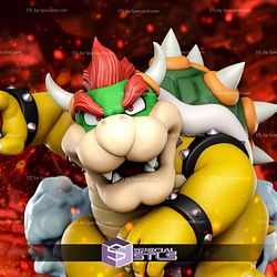 Bowser Mario Kart 150mm STL Files