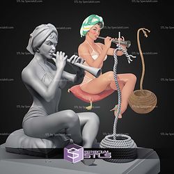 Charming Trick Pin Up STL Files