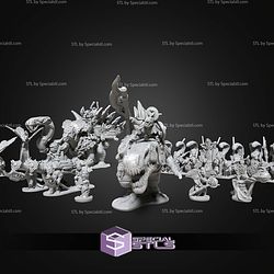 Children of Apep Lizardmen Campaign STL Miniatures