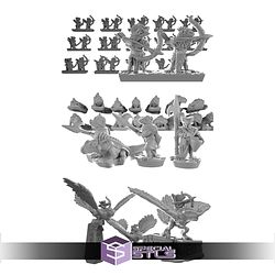 Children of Apep Lizardmen Campaign STL Miniatures
