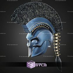 Cosplay STL Files Agamemnon Helmet