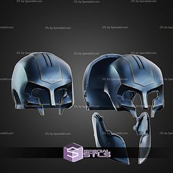 Cosplay STL Files Agamemnon Helmet