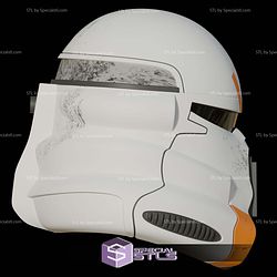 Cosplay STL Files Airborne Clone Trooper Helmet V2