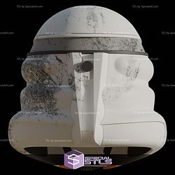 Cosplay STL Files Airborne Clone Trooper Helmet V2