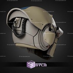 Cosplay STL Files Arc Raiders Torpedo Helmet