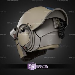 Cosplay STL Files Arc Raiders Torpedo Helmet