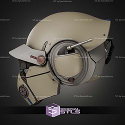 Cosplay STL Files Arc Raiders Torpedo Helmet