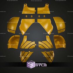 Cosplay STL Files Batman Knightfall Costume