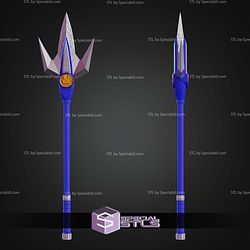 Cosplay STL Files Blue Ranger Lance