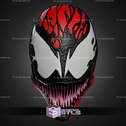 Cosplay STL Files Carnage Mask