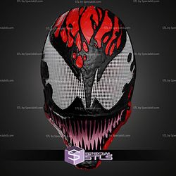 Cosplay STL Files Carnage Mask