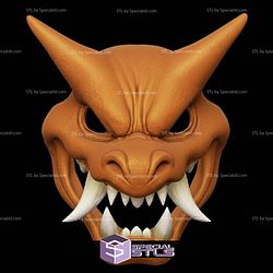 Cosplay STL Files Charizard Menpo Mask