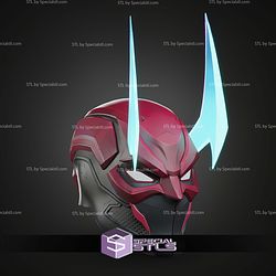 Cosplay STL Files Daredevil 2099 Helmet