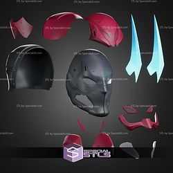 Cosplay STL Files Daredevil 2099 Helmet