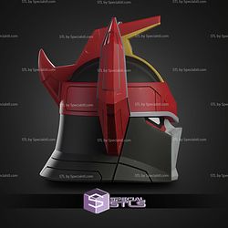 Cosplay STL Files Dino Megazord Helmet