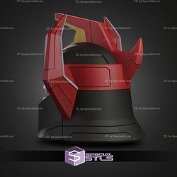 Cosplay STL Files Dino Megazord Helmet