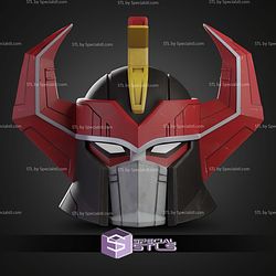 Cosplay STL Files Dino Megazord Helmet