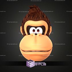 Cosplay STL Files Donkey Kong Mask