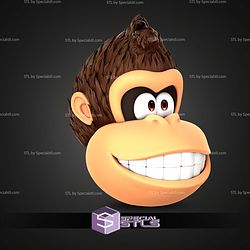 Cosplay STL Files Donkey Kong Mask
