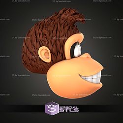 Cosplay STL Files Donkey Kong Mask