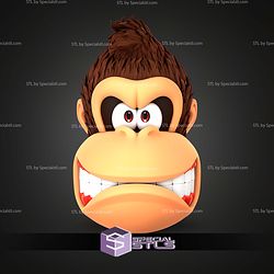 Cosplay STL Files Donkey Kong Mask