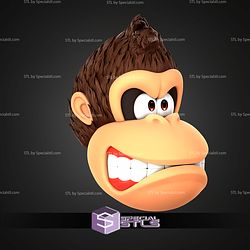 Cosplay STL Files Donkey Kong Mask