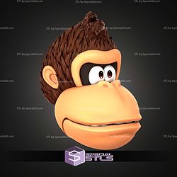 Cosplay STL Files Donkey Kong Mask