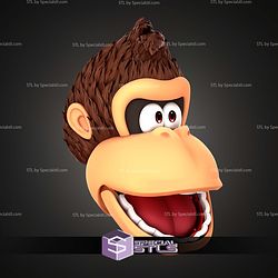 Cosplay STL Files Donkey Kong Mask