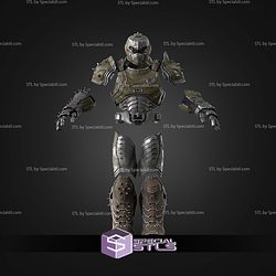 Cosplay STL Files Doom Slayer Dark Ages Armor Remastered