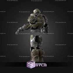 Cosplay STL Files Doom Slayer Dark Ages Armor Remastered