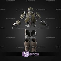 Cosplay STL Files Doom Slayer Dark Ages Armor Remastered