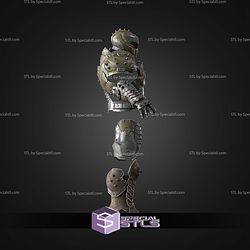 Cosplay STL Files Doom Slayer Dark Ages Armor Remastered