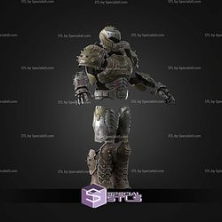 Cosplay STL Files Doom Slayer Dark Ages Armor Remastered