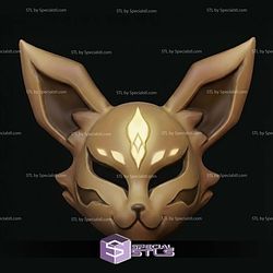 Cosplay STL Files Eevee Japanese Mask
