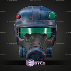 Cosplay STL Files Fallout Marine Helmet