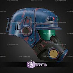 Cosplay STL Files Fallout Marine Helmet