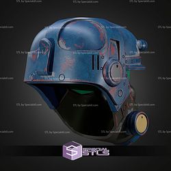 Cosplay STL Files Fallout Marine Helmet