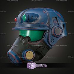 Cosplay STL Files Fallout Marine Helmet