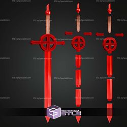 Cosplay STL Files Finn Demon Sword Adventure Time