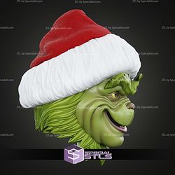 Cosplay STL Files Grinch Mask