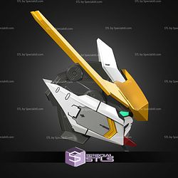 Cosplay STL Files Gundam Barbatos Helmet